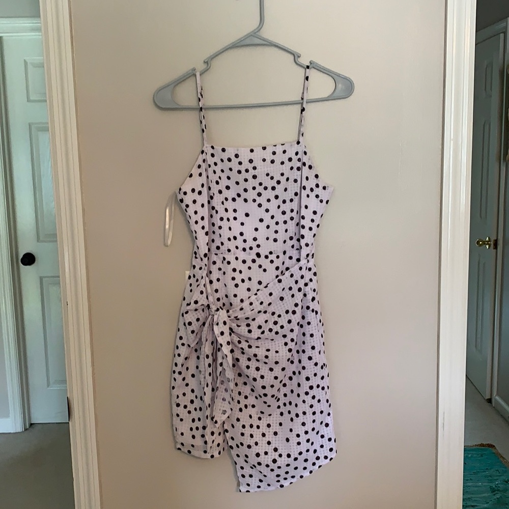 Retro polka dot runaway dress! Looks brand new!